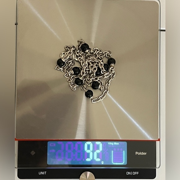 Judith Ripka Sterling Silver and Black Onyx Necklace - Picture 9 of 9